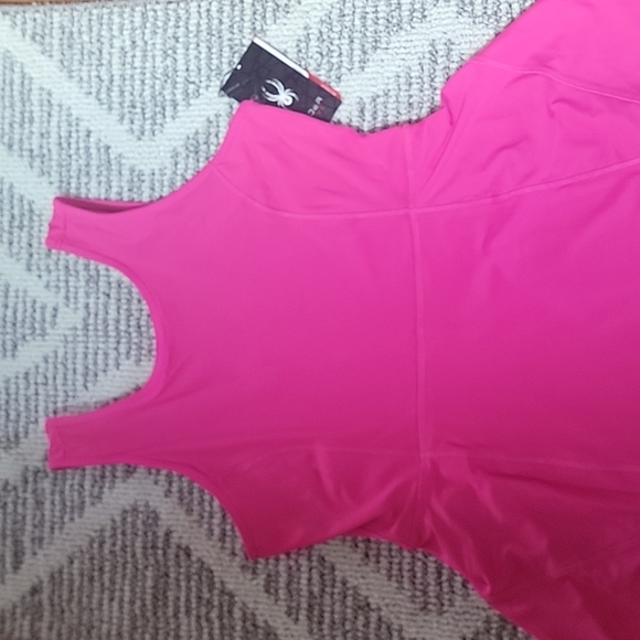 Spyder Pink Active Tank Dress Size XL - Picture 2 of 8